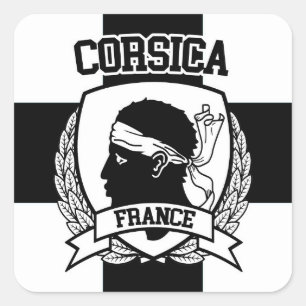 Adesivo Quadrado Córsega