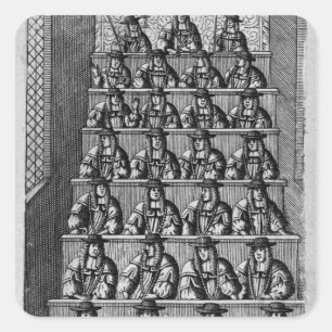 Adesivo Quadrado Corte dos vereadores, c.1690