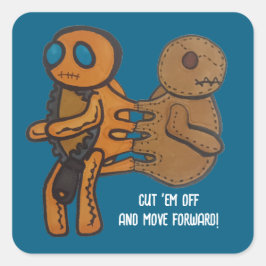 Adesivo Quadrado Corte-os