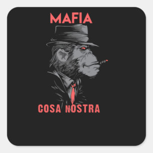 Adesivo Quadrado Cosa Nostra