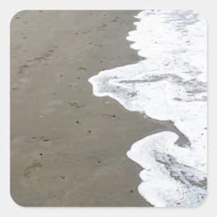 Adesivo Quadrado costa da neve