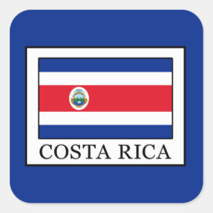 Adesivo Quadrado Costa Rica