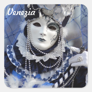 Adesivo Quadrado Costume Azul