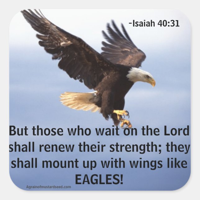 Adesivo Quadrado Cotações bíblias (Frente)