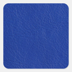 Adesivo Quadrado Couro azul