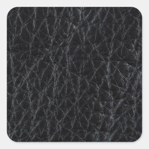Adesivo Quadrado Couro preto