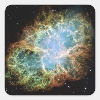 Adesivo Quadrado Crab Nebula Sticker