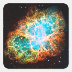 Adesivo Quadrado Crab Nebula Sticker