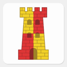 Adesivo Quadrado Crachá Populace SCA Rokkehealdan