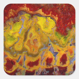 Adesivo Quadrado Crayola Jasper Vermelho