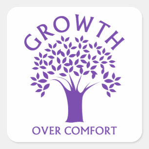 Adesivo Quadrado Crescimento em Conforto