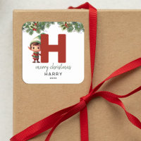 Crianças Elf Inicial H Natal