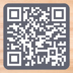 Adesivo Quadrado Criar Código QR do URL do Site de Negócios da Empr<br><div class="desc">Crie seu próprio personalizado, personalizado, simples, legal, moderno, na moda, minimalista, sem complicações, fácil de usar, cor roxa e branca rústica, site corporativo da organização de empresas de negócios endereço URL QR Codificação adesivos quadrados. Para personalizar, basta digitar o endereço da sua empresa / pequena empresa / site do casamento,...</div>