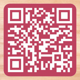 Adesivo Quadrado Criar Código QR Personalizado Endereço URL do Site