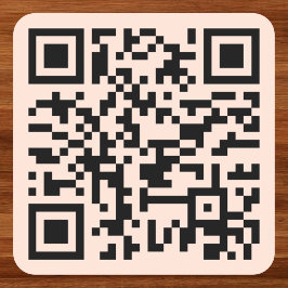 Adesivo Quadrado Criar Endereço de Site de Código QR Personalizado 