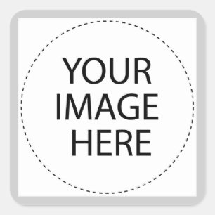 ADESIVO QUADRADO CRIAR SEUS PRÓPRIOS - PERSONALIZE ISTO