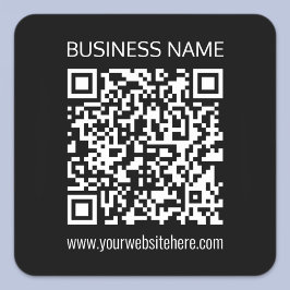 Adesivo Quadrado Criar um código QR instantaneamente com o URL do s