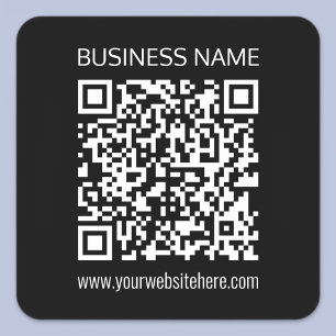 Adesivo Quadrado Criar um código QR instantaneamente com o URL do s