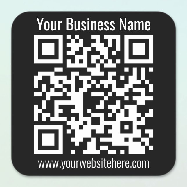 Adesivo Quadrado CRIE INSTANTANEAMENTE o código QR ESCANNAVEL (Criador carregado)