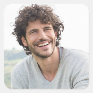 Adesivo Quadrado Crie sua própria foto personalizada