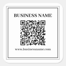 Crie um código QR escaneável | Preto & Branco