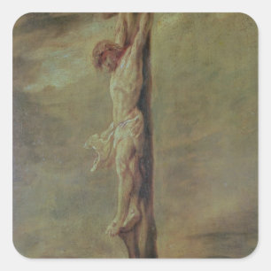 Adesivo Quadrado Cristo na Cruz, c.1646