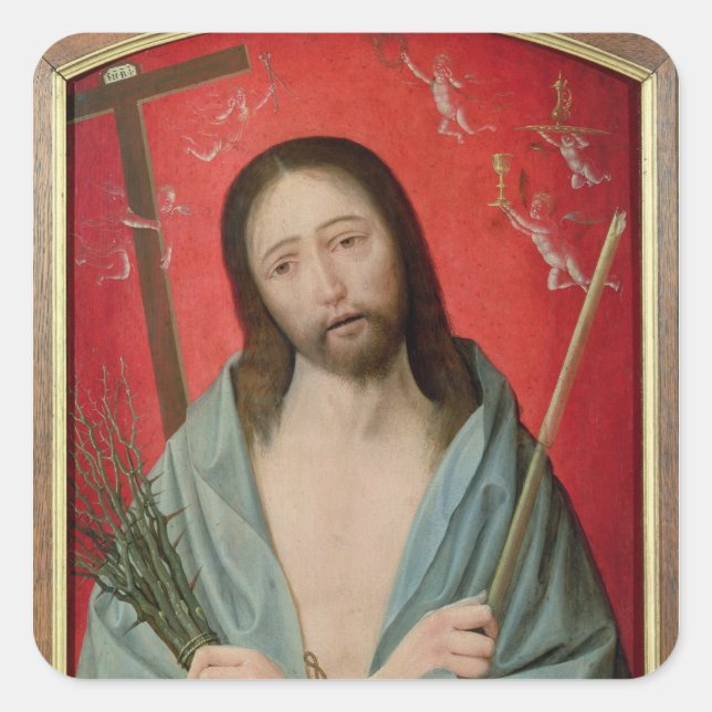 Adesivo Quadrado Cristo Passion (Frente)