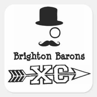 Adesivo Quadrado Cross Country Sticker