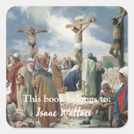 Adesivo Quadrado Crucificação de Carl Bloch