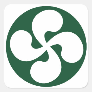 Adesivo Quadrado Cruz Basca extrudé