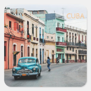 Adesivo Quadrado Cuba         
