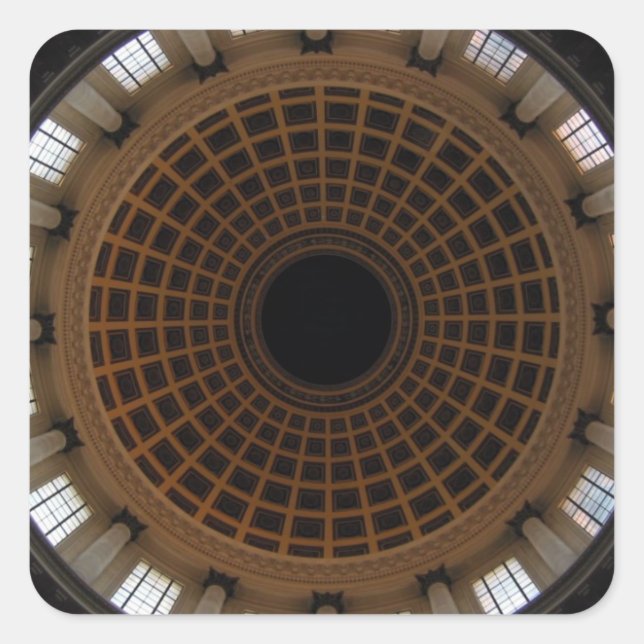 Adesivo Quadrado cupola (Frente)