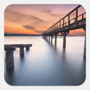 Adesivo Quadrado Cuspes do gêmeo