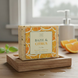 Adesivo Quadrado Custom Business Sticker for Handmade Soap