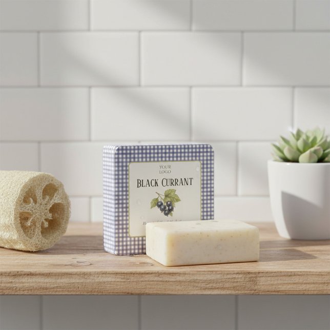 Adesivo Quadrado Custom Business Sticker for Handmade Soap (Criador carregado)