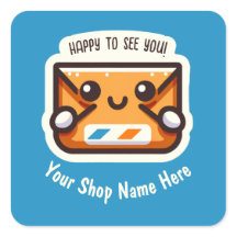 Custom Happy para ver seu email para Small Busines