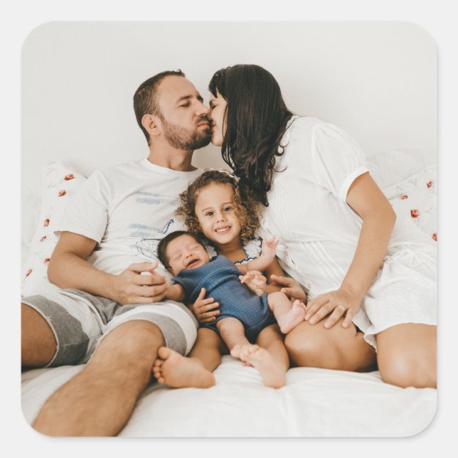 Adesivo Quadrado Custom Photo (Frente)