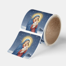 Cute Christmas mother merry Jesus festive winter