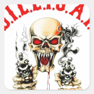 ADESIVO QUADRADO D.I.L.I.G.A.F.