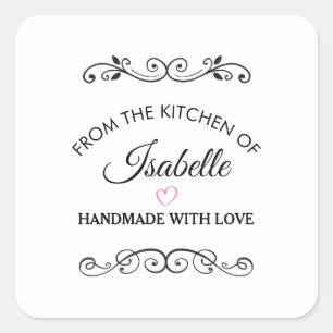 Adesivo Quadrado Da cozinha do modelo