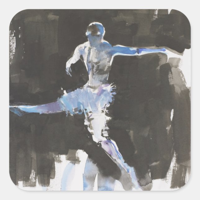 Adesivo Quadrado Dança (Frente)