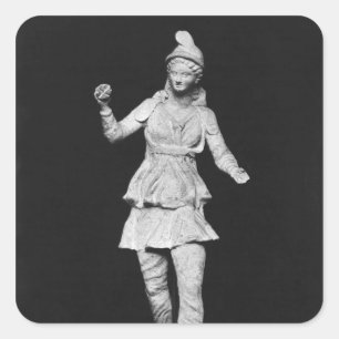 Adesivo Quadrado Dança de Attis, período Hellenistic