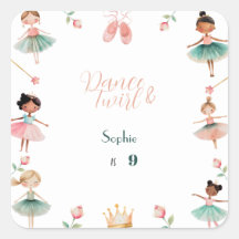 Dança e festa de aniversário das raparigas