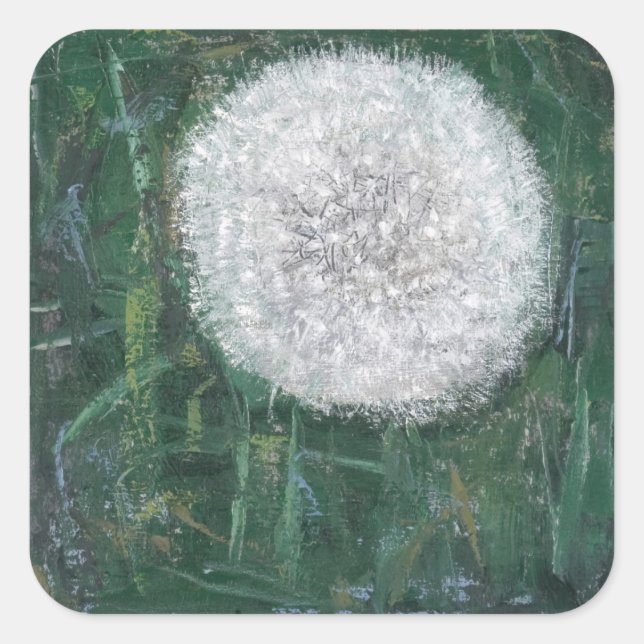Adesivo Quadrado Dandelion Head 2008 (Frente)
