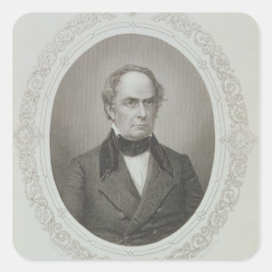 Adesivo Quadrado Daniel Webster