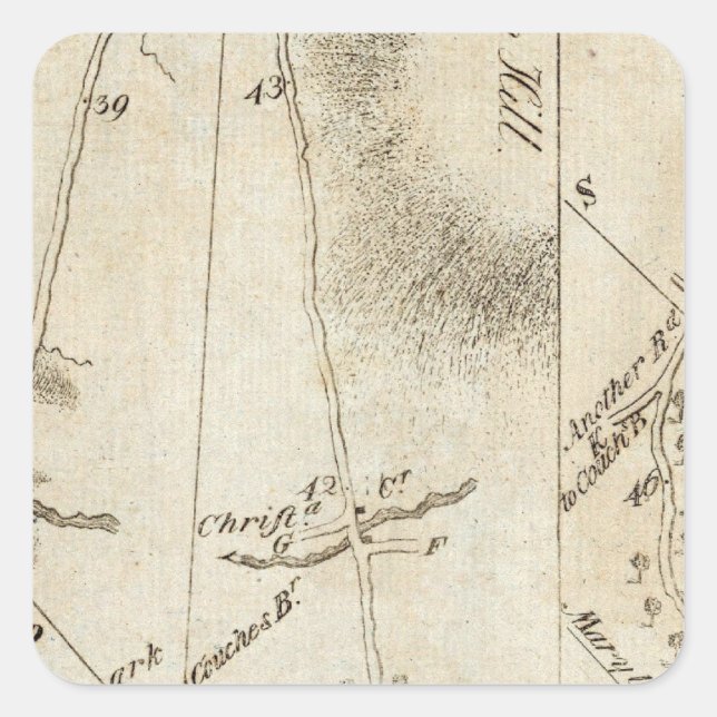 Adesivo Quadrado De Filadélfia a Annapolis Maryland 54 (Frente)