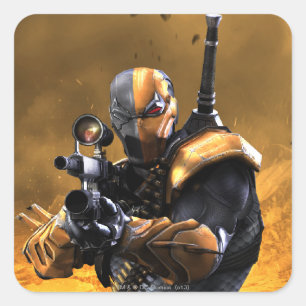 Adesivo Quadrado Deathstroke