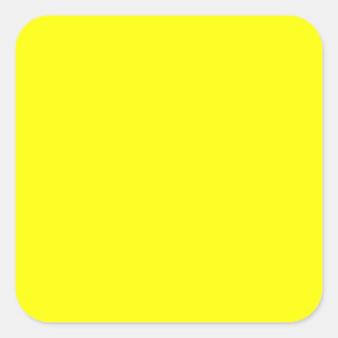 Adesivo Quadrado Decor de Delícia de Fluo Amarelo Verdadeiro Pront
