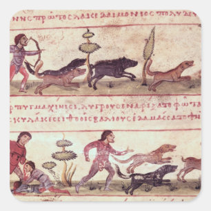 Adesivo Quadrado Deer Hunting