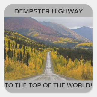 ADESIVO QUADRADO DEMPSTER HIGHWAY STICKER